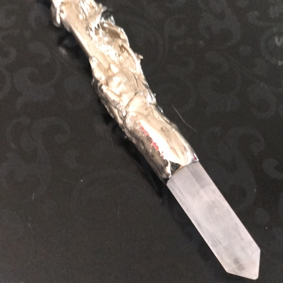 Handmade “Lord of the Rings”- style mini wand ,crystal fantasy wizard elf WOW! - Picture 5 of 12